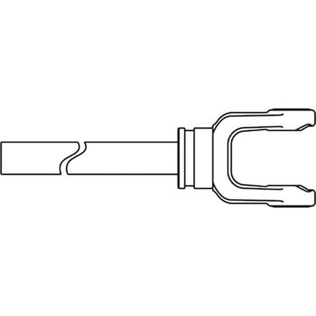 Aftermarket Yoke And Shaft Assembly 1 316  Square Shaft A-10003531-AI